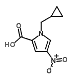 CAS#: 404336-13-6， 1-(Cyclopropylmethyl)-4-Nitro-1H-Pyrrole-2-Carboxylic Acid