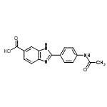 CAS#: 404360-88-9， 2-(4-Acetamidophenyl)-1H-Benzimidazole-6-Carboxylic Acid