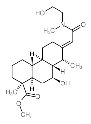 CAS#: 40445-00-9， Methyl (1S,4aR,4bS,8R,8aS,9S,10aR)-9-hydroxy-7-[2-(2-hydroxyethyl-methylamino)-2-oxoethylidene]-1,4a,8-trimethyl-3,4,4b,5,6,8,8a,9,10,10a-decahydro-2H-phenanthrene-1-carboxylate