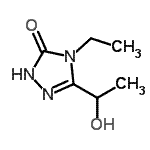 CAS#: 404595-24-0， 4-Ethyl-5-(1-Hydroxyethyl)-2,4-Dihydro-3H-1,2,4-Triazol-3-One