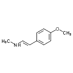 CAS#: 404822-93-1， (E)-2-(4-Methoxyphenyl)-N-Methylethenamine