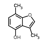 CAS#: 40485-91-4， 3,7-Dimethyl-1-Benzofuran-4-Ol