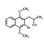 CAS#: 404909-58-6， 1-(3-Bromo-1,4-Dimethoxy-2-Naphthyl)-2-Propanol