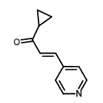 CAS#: 404916-67-2， (2E)-1-Cyclopropyl-3-(4-Pyridinyl)-2-Propen-1-One