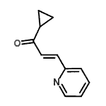 CAS#: 404916-68-3， (2E)-1-Cyclopropyl-3-(2-Pyridinyl)-2-Propen-1-One