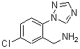 CAS#: 404922-72-1， 1-[5-Chloro-2-(1H-1,2,4-Triazol-1-Yl)Phenyl]Methanamine