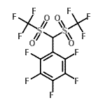CAS#: 405074-81-9， 1-{Bis[(Trifluoromethyl)Sulfonyl]Methyl}-2,3,4,5,6-Pentafluorobenzene
