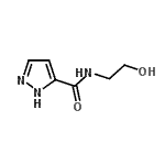 CAS#: 405278-69-5， N-(2-Hydroxyethyl)-1H-Pyrazole-5-Carboxamide