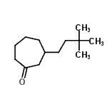 CAS#: 40564-95-2， 3-(3,3-Dimethylbutyl)Cycloheptanone