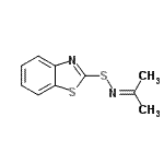 CAS#: 40576-88-3， N-(1,3-Benzothiazol-2-Ylsulfanyl)-2-Propanimine