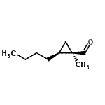CAS#: 405874-15-9， (1R,2S)-2-Butyl-1-Methylcyclopropanecarbaldehyde