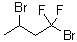 结构式 CAS# 406-42-8, 1,3-二溴-1,1-二氟丁烷
