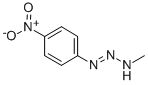 CAS 登录号：40643-39-8， 3-甲基-1-(4-硝基苯基)三氮烯
