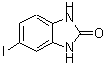 结构式 CAS# 40644-14-2, 5-碘-1,3-二氢-2H-苯并咪唑-2-酮