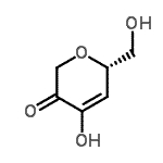 CAS 登录号：406461-53-8， (6S)-4-羟基-6-(羟基甲基)-2H-吡喃-3(6H)-酮