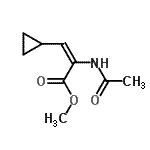 CAS#: 406913-02-8， Methyl (2E)-2-Acetamido-3-Cyclopropylacrylate
