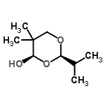 CAS#: 406956-13-6， (2R,4R)-2-Isopropyl-5,5-Dimethyl-1,3-Dioxan-4-Ol