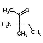 CAS#: 40702-55-4， 3-Amino-3-Methyl-2-Pentanone