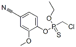 CAS#: 4081-32-7， (Chloromethyl)Phosphonothioic Acid O-(4-Cyano-2-Methoxyphenyl) O-Ethyl Ester