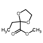 CAS#: 408334-04-3， Methyl 2-Ethyl-1,3-Dioxolane-2-Carboxylate