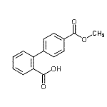 CAS#: 408366-35-8， 2-(4-Methoxycarbonylphenyl)Benzoic Acid