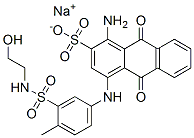 CAS#: 40847-64-1， Sodium 1-Amino-9,10-Dihydro-4-[[3-[[(2-Hydroxyethyl)Amino]Sulphonyl]-4-Methylphenyl]Amino]-9,10-Dioxoanthracene-2-Sulphonate
