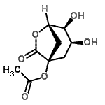CAS#: 409347-13-3， (1R,3S,4S,5S)-3,4-Dihydroxy-7-Oxo-6-Oxabicyclo[3.2.1]Oct-1-Yl Acetate