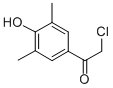structure of CAS# 40943-25-7, 2-Chloro-1-(4-Hydroxy-3,5-Dimethylphenyl)-1-Ethanone;2-Chloro-1-(4-Hydroxy-3,5-Dimethyl-Phenyl)Ethanone;Zinc00169958;7J-328S