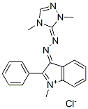 CAS#: 41025-67-6， 3-[(2,4-Dihydro-2,4-Dimethyl-3H-1,2,4-Triazol-3-Ylidene)Hydrazono]-1-Methyl-2-Phenyl-3H-Indolium Chloride