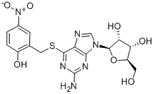 CAS#: 41094-07-9， S-(2-Hydroxy-5-Nitrobenzyl)-6-Thioguanosine