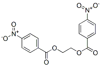 CAS 登录号:41106-71-2, 2-(4-硝基苯甲酰)氧乙基 4-硝基苯甲酸酯