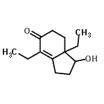 CAS#: 411238-53-4， 4,7A-Diethyl-1-Hydroxy-1,2,3,6,7,7A-Hexahydro-5H-Inden-5-One