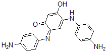 CAS#: 41137-96-6， 3-Hydroxy-(4-Amino)Anilino-6,N-((4-Amino)Phenyl)Benzoquinonemonoimine