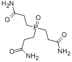 structure of CAS# 4116-00-1, 3,3',3''-Phosphinylidynetrispropionamide;3-Bis(3-Amino-3-Oxo-Propyl)Phosphorylpropanamide;3-Bis(3-Amino-3-Keto-Propyl)Phosphorylpropionamide;3,3',3''-Phosphinylidynetrispropionamide