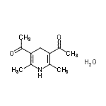 CAS#: 412009-36-0， 1,1'-(2,6-Dimethyl-1,4-Dihydropyridine-3,5-Diyl)Diethanone Hydrate (1:1)
