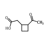 CAS#: 412011-44-0， (2-Acetylcyclobutyl)Acetic Acid