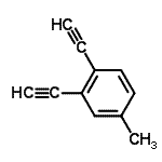 CAS#: 412041-50-0， 1,2-Diethynyl-4-Methylbenzene