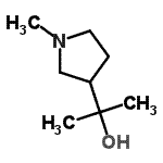CAS#: 412283-55-7， 2-(1-Methylpyrrolidin-3-Yl)Propan-2-Ol