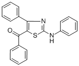 CAS#: 4123-32-4， Phenyl-(4-Phenyl-2-Phenylamino-Thiazol-5-Yl)-Methanone