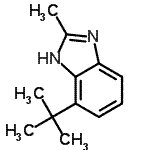 CAS#: 412308-33-9， 2-Methyl-4-(2-Methyl-2-Propanyl)-1H-Benzimidazole
