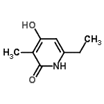 CAS 登录号：412324-02-8， 6-乙基-4-羟基-3-甲基-2(1H)-吡啶酮