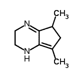 CAS#: 41330-18-1， 5,7-Dimethyl-2,3,5,6-Tetrahydro-1H-Cyclopenta[b]Pyrazine