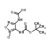 CAS#: 413571-79-6， [4-({[(2-Methyl-2-Propanyl)Oxy]Carbonyl}Amino)-5-Oxido-1,2,5-Oxadiazol-3-Yl]Carbamic Acid