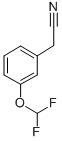 结构式 CAS# 41429-18-9, 3-(二氟甲氧基)苯基乙腈