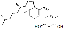 CAS#: 41461-13-6， (1alpha,3beta,6Z)-9,10-Secocholesta-5(10),6,8-triene-1,3-diol