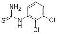 结构式 CAS# 41542-06-7, 1-(2,3-二氯苯基)-2-硫脲