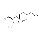CAS#: 415685-05-1， (2R,3S,5S,8S)-8-Ethyl-2-(Hydroxymethyl)-1,6-Dioxaspiro[4.5]Decan-3-Ol