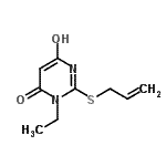 CAS#: 415714-54-4， 2-(Allylsulfanyl)-3-Ethyl-6-Hydroxy-4(3H)-Pyrimidinone