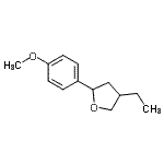 CAS#: 415936-10-6， 4-Ethyl-2-(4-Methoxyphenyl)Tetrahydrofuran