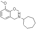 CAS#: 416869-65-3， N-(2,3-Dimethoxybenzyl)Cycloheptanamine